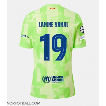 Billige Fotballdrakt Barcelona Lamine Yamal #19 Replika Tredjedrakt 2024-25 Kortermet